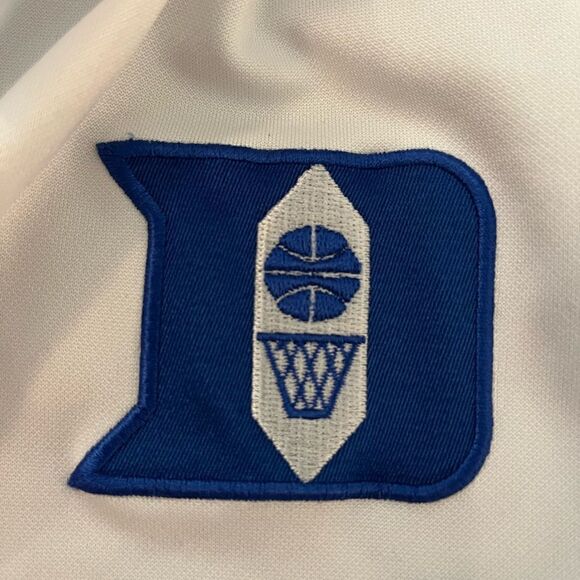 Long Nike Duke Blue Devils Team Issue Sewn 1/4 zipper 2010 warmup shooter jersey - Picture 3 of 13